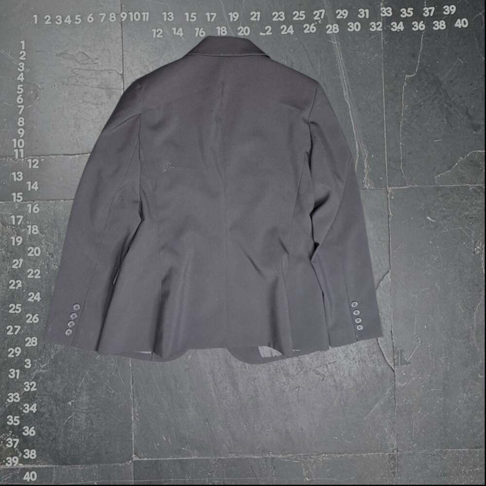 New York & Company Women's Black One-Button Stretch Blazer Size 12 - Picture 3 of 5